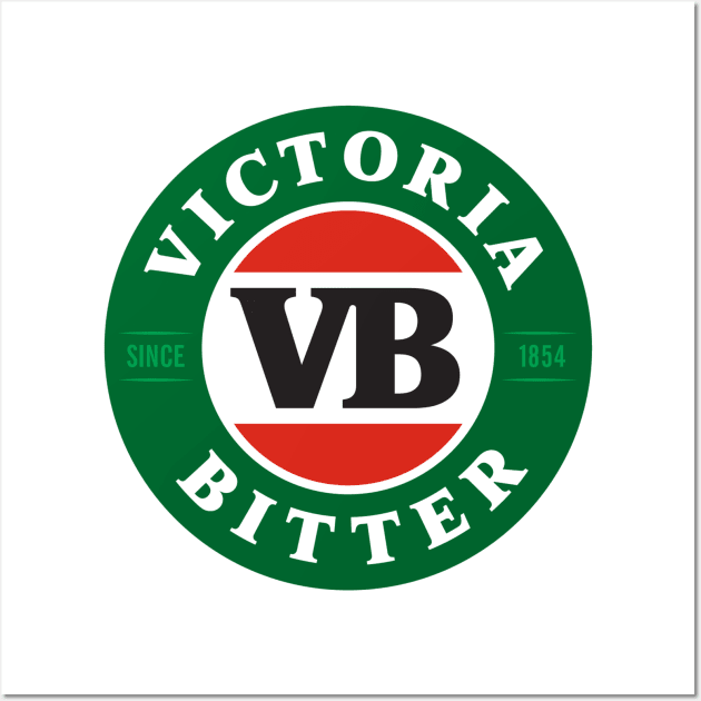 Victoria Bitter Beer Wall Art by gegebouncil